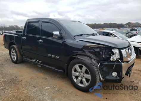 2011 Nissan Titan S из США, поврежденный, VIN 1N6BA0ED8BN314600